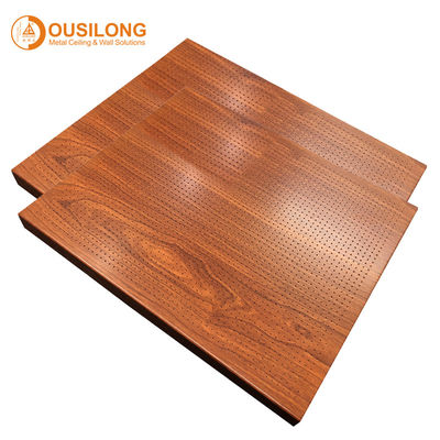 Bảng màu gỗ tổ ong Acoustic cho tường nội thất 1220 × 2440mm