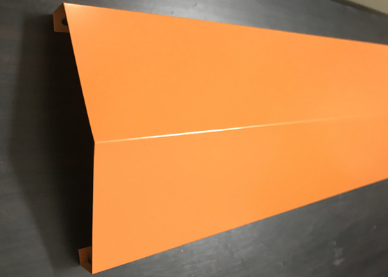 Màn hình Tường nhôm màu Custom Orange V