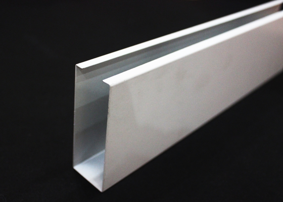 Mặt nạ kim loại U-aluminum Màn hình cảm ứng trần Kháng cho vật liệu xây dựng
