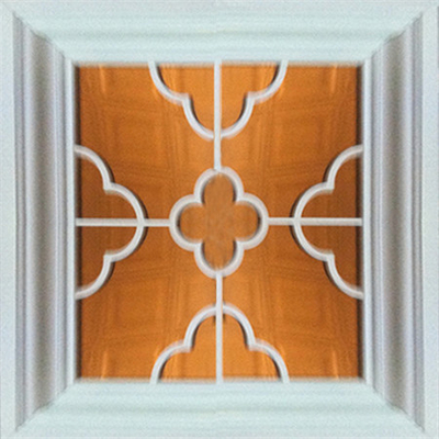 Nhôm khung hình thả Thép trần, 3 D Texture Trần trong nhà