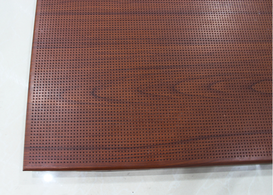 tùy chỉnh gỗ giảm Clip Trong Panels trần 2x2 với truyền nhiệt
